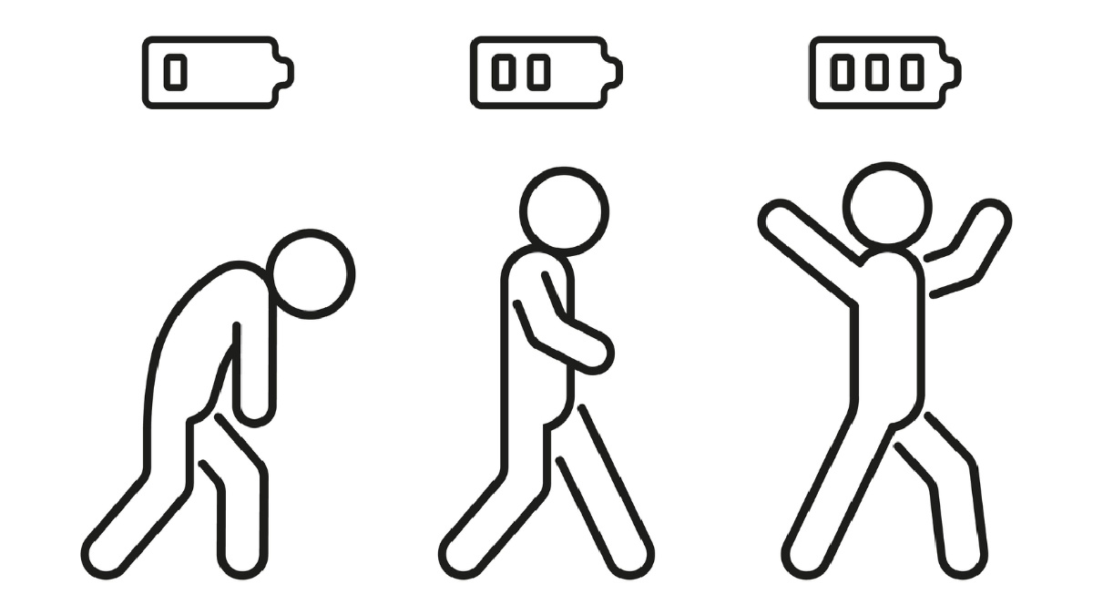 People with low charge and lack battery energy