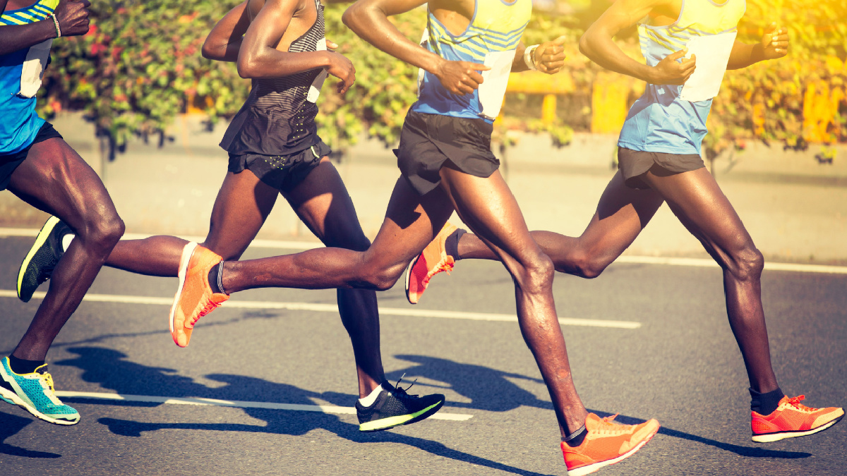 runner's training for a marathon
