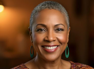 beautiful senior woman