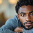 man with depression